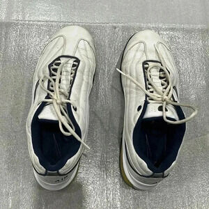 [11W]Nike White Leather Max  Air Golf Sneaker- Men